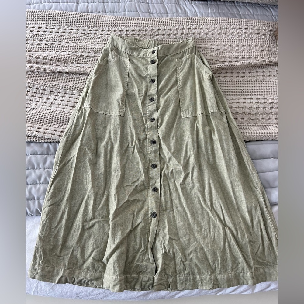 Target Universal Thread linen Maxi skirt xs